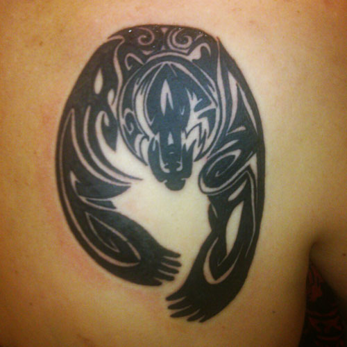 Tetování na zádech